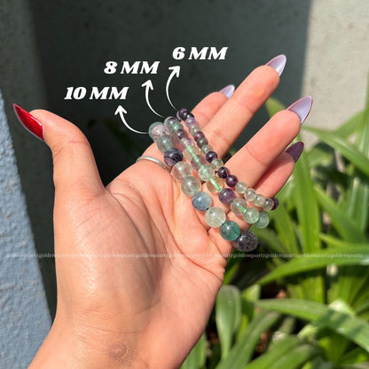 MULTI FLUORITE BRACELET