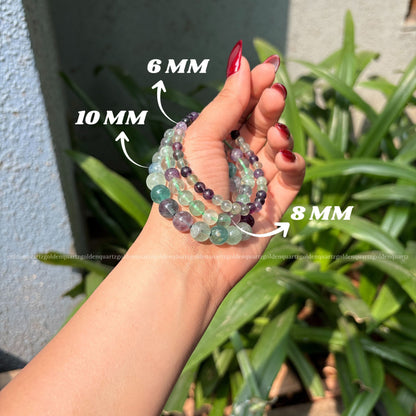 MULTI FLUORITE BRACELET