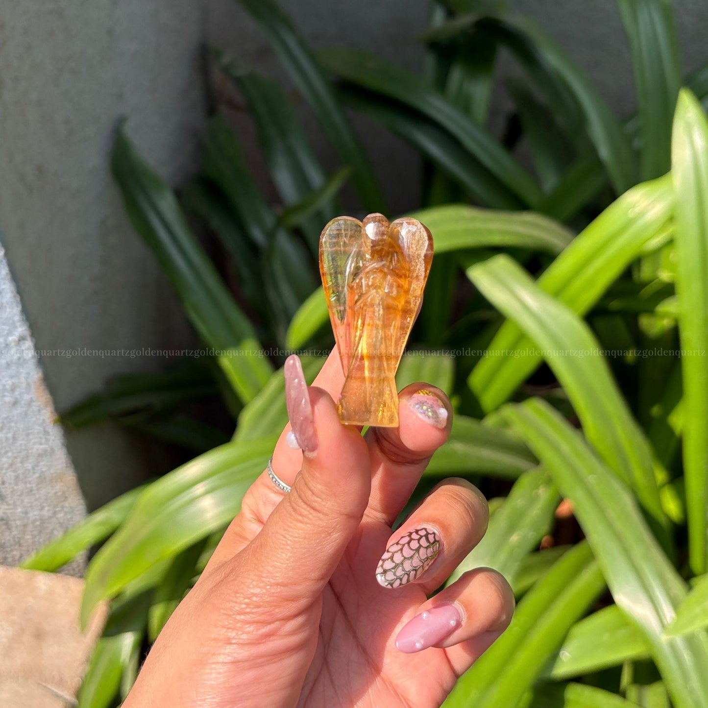 Chocolate Fluorite Angel