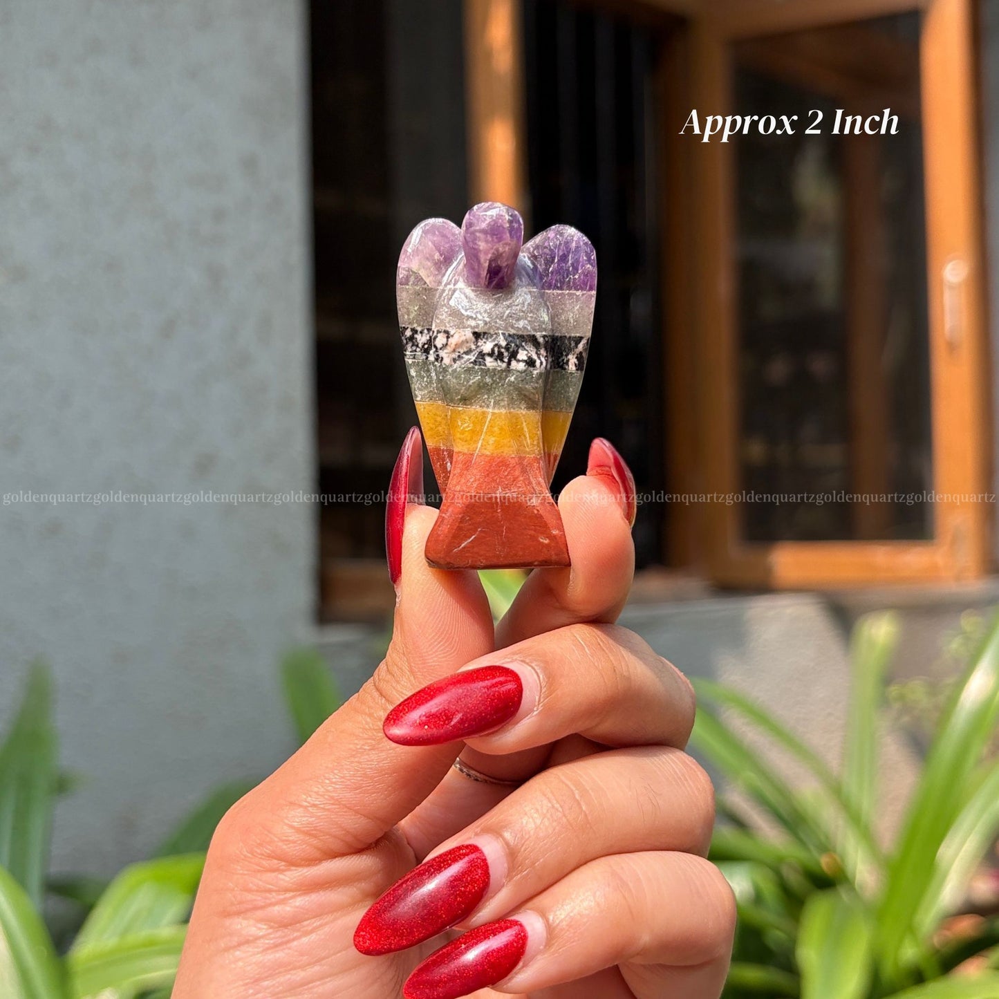 7 Chakra Angel - Golden Quartz 