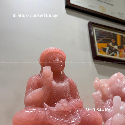 Rose Quartz Buddha – Love, Peace & Emotional Healing