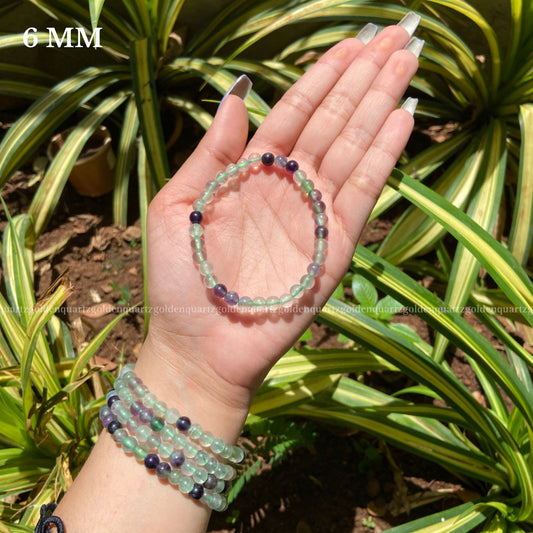 MULTI FLUORITE BRACELET