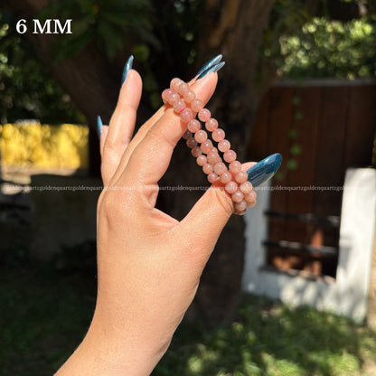 STRAWBERRY QUARTZ BRACELET