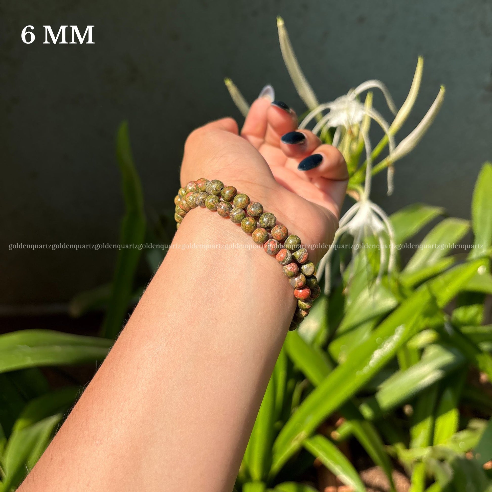 UNAKITE BRACELET - Golden Quartz 