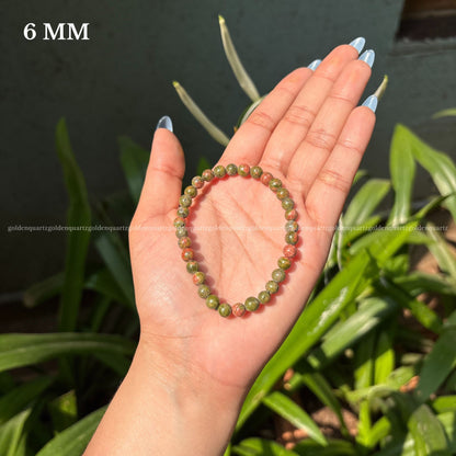 UNAKITE BRACELET - Golden Quartz 