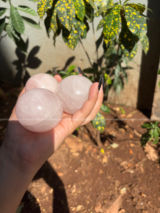Rose Quartz Sphere / Ball