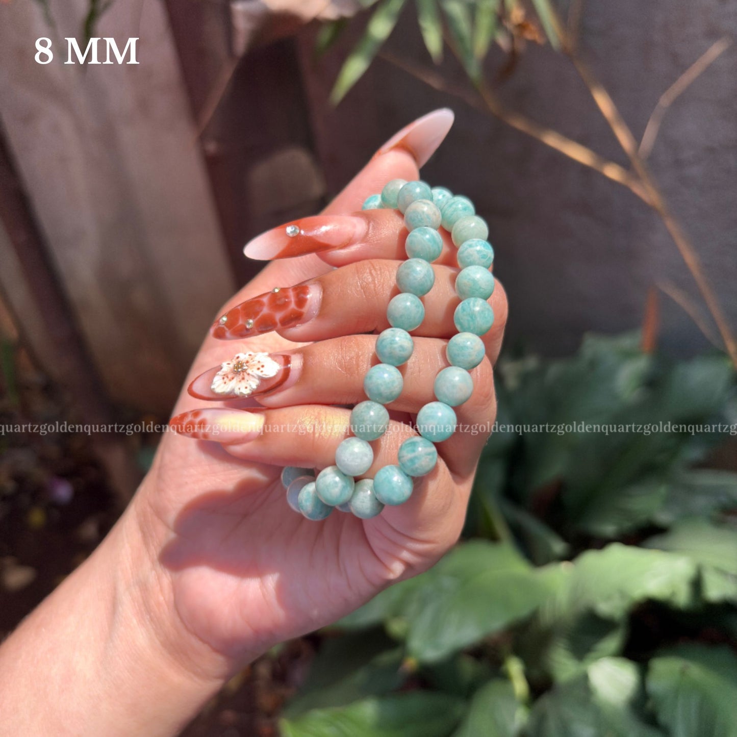 AMAZONITE BRACELET - Golden Quartz 