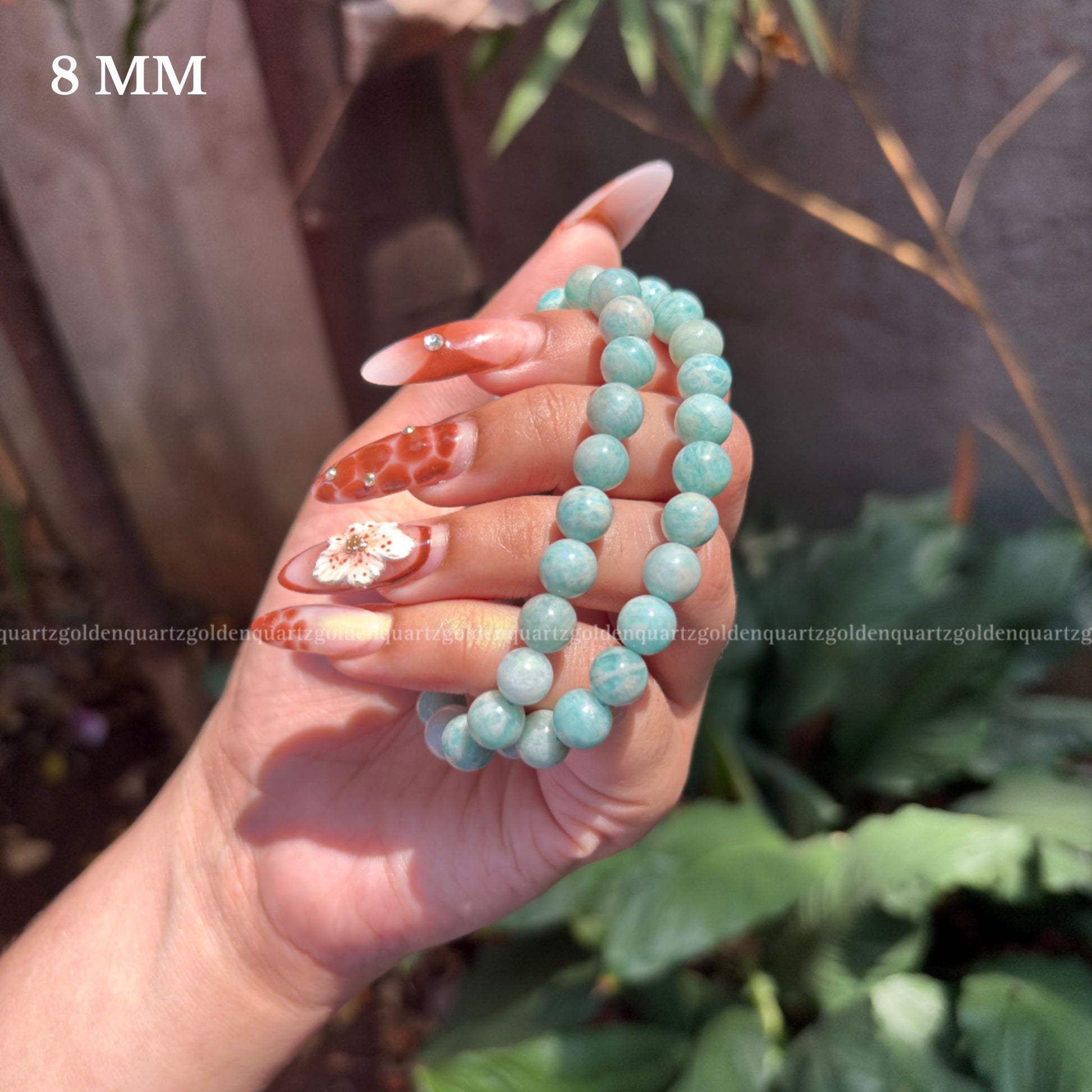 AMAZONITE BRACELET - Golden Quartz 