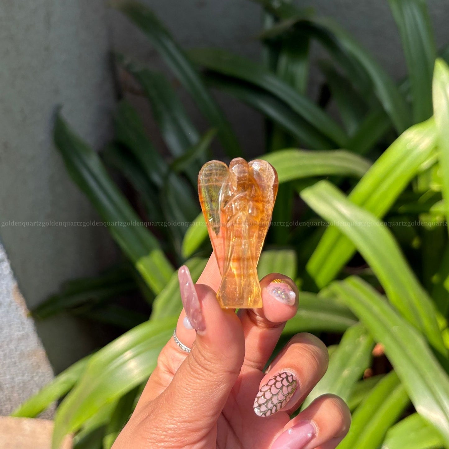 Chocolate Fluorite Angel