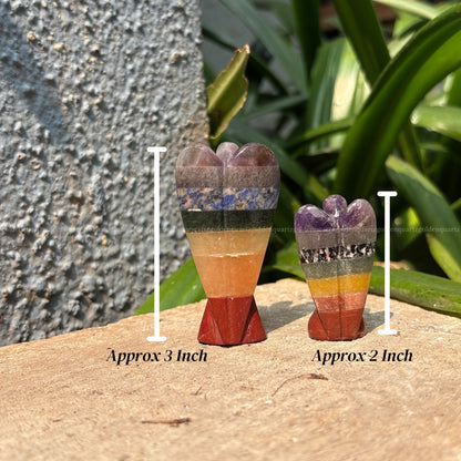 7 Chakra Angel - Golden Quartz 