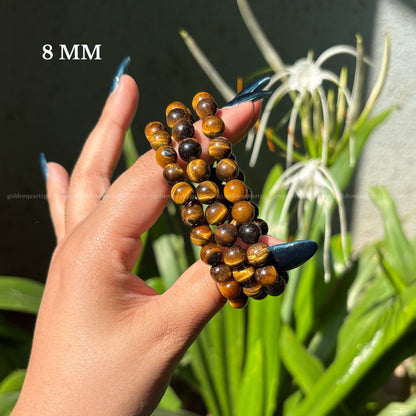 BROWN TIGER EYE BRACELET