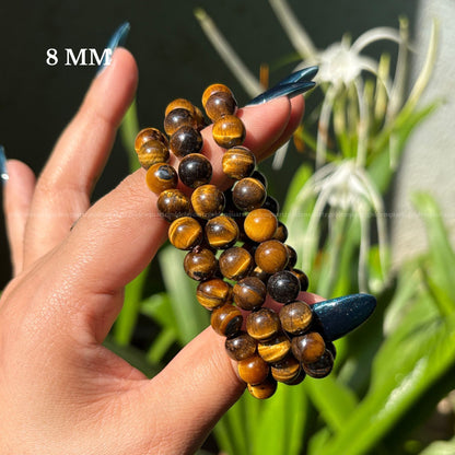 BROWN TIGER EYE BRACELET