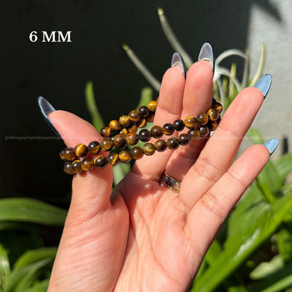 BROWN TIGER EYE BRACELET