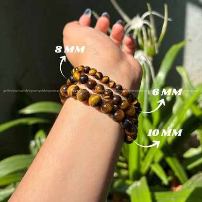 BROWN TIGER EYE BRACELET
