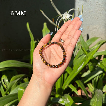 BROWN TIGER EYE BRACELET