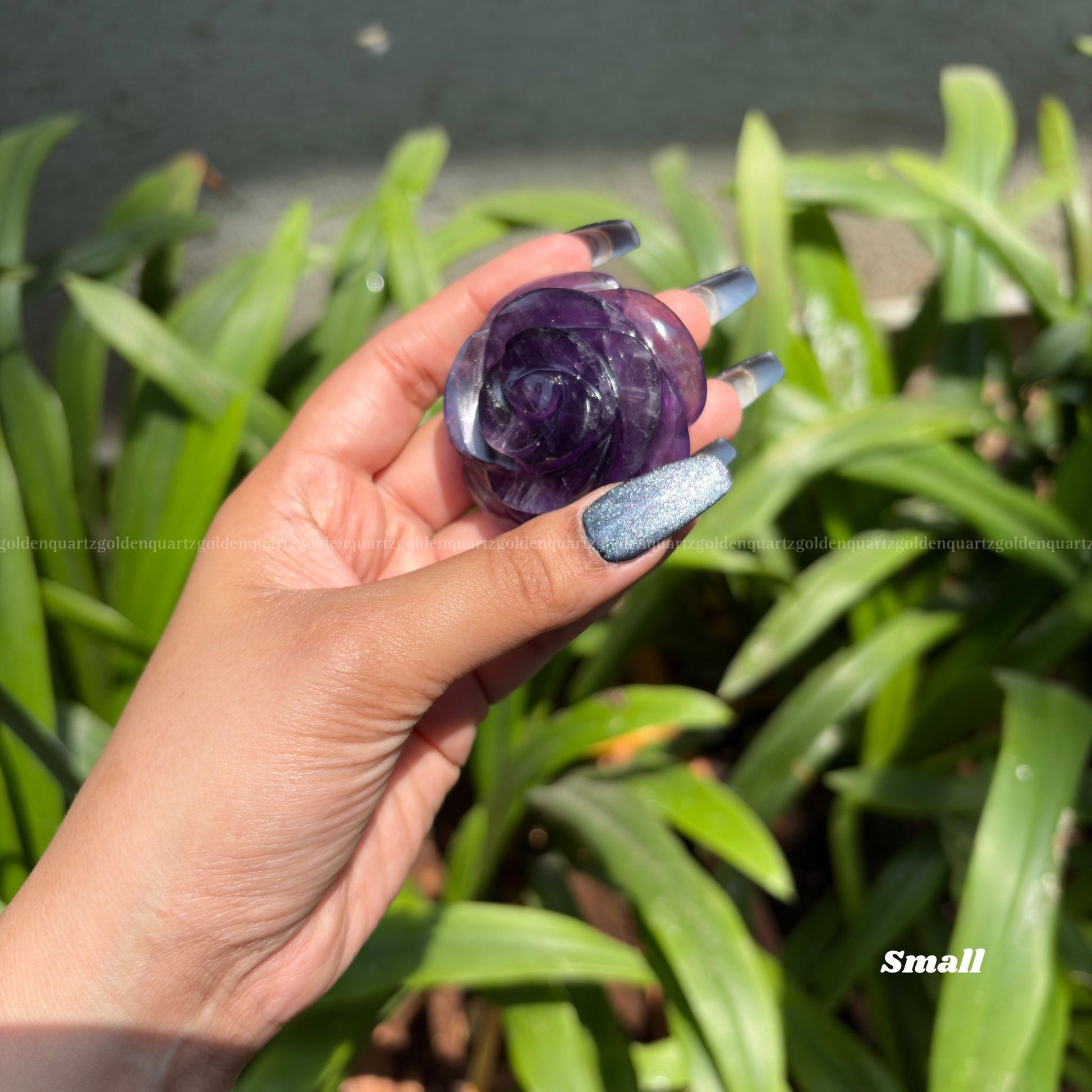 CRYSTAL ROSES - Golden Quartz 