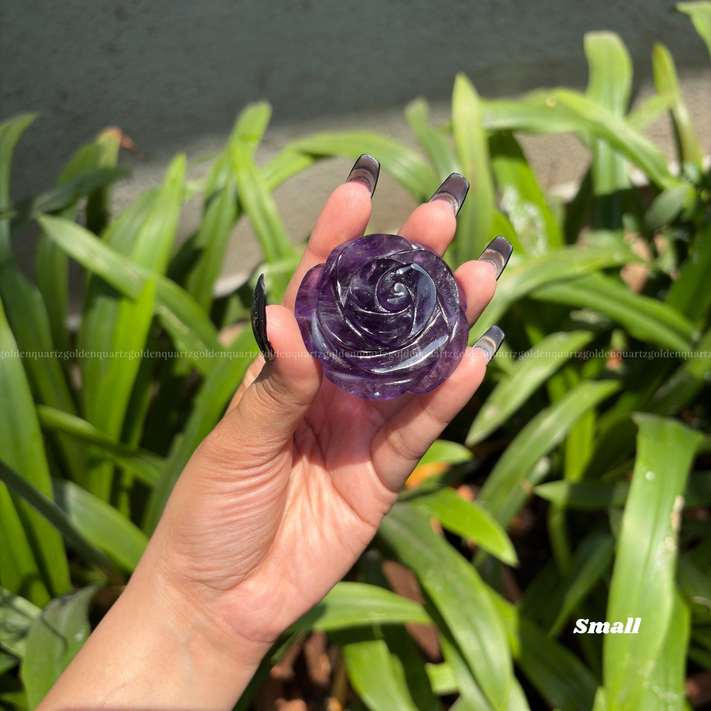 CRYSTAL ROSES - Golden Quartz 