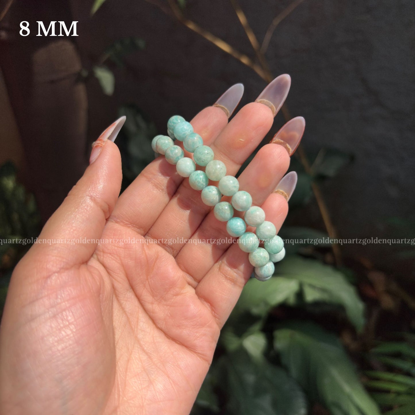 AMAZONITE BRACELET - Golden Quartz 