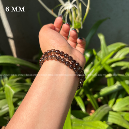 Smoky Quartz Bracelet - Golden Quartz 