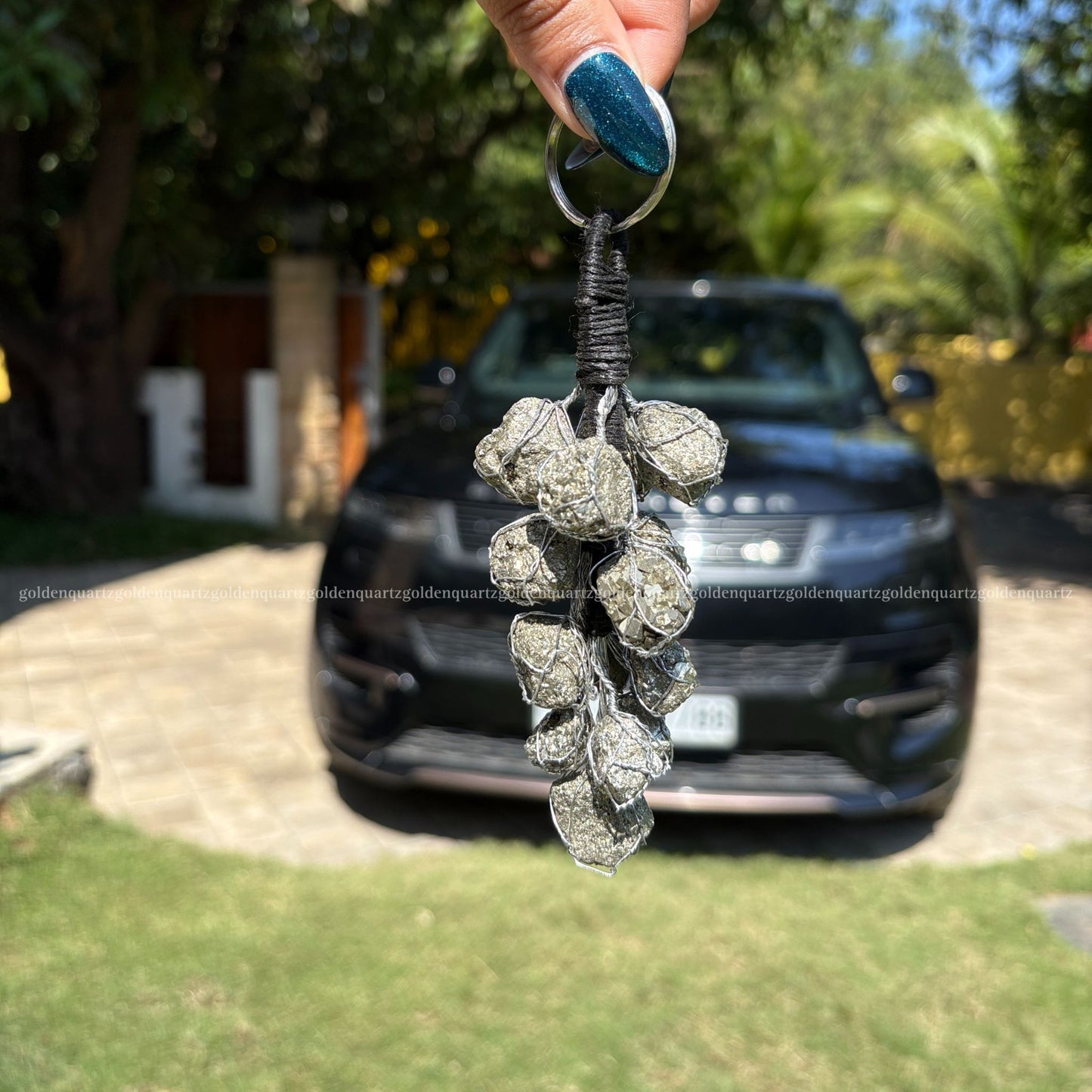 Pyrite Grape Hanging