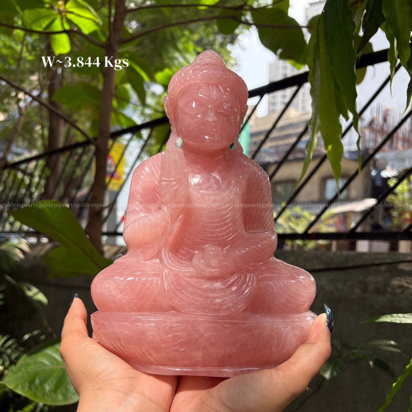 Rose Quartz Buddha – Love, Peace & Emotional Healing