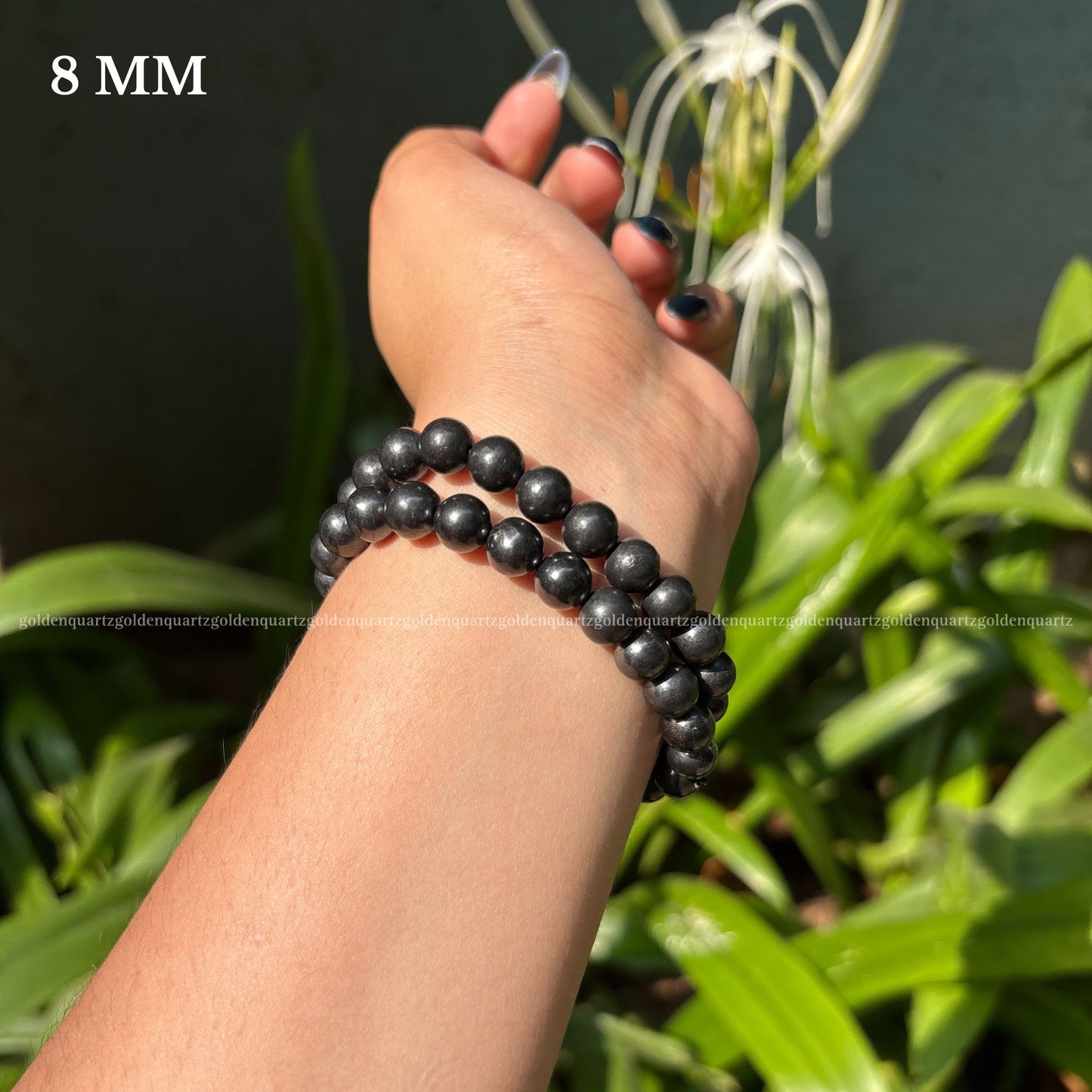 ELITE SHUNGITE BRACELET - Golden Quartz 