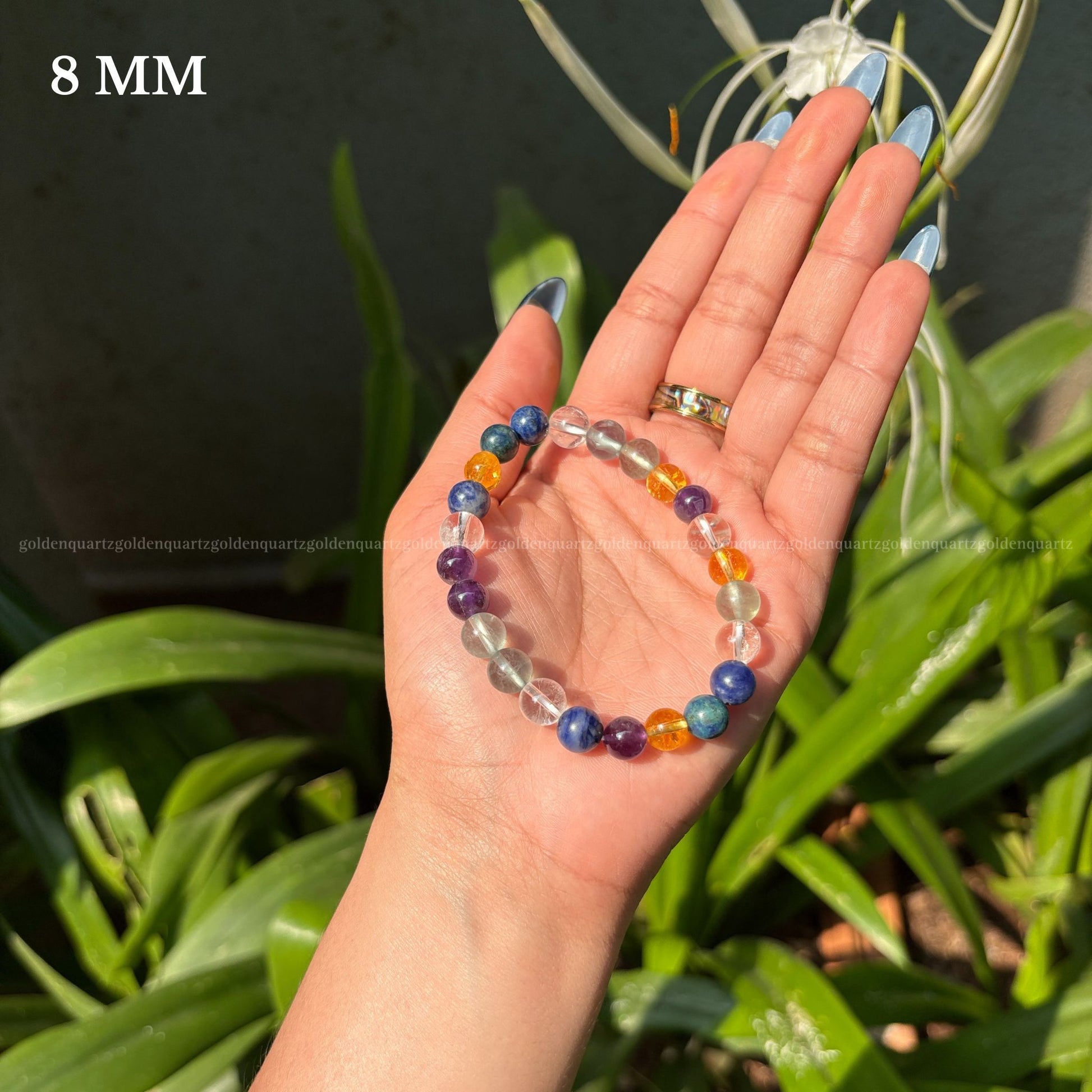 EDUCATION BRACELET FOR STUDIES TO FOCUS & CONCENTRATE - Golden Quartz 