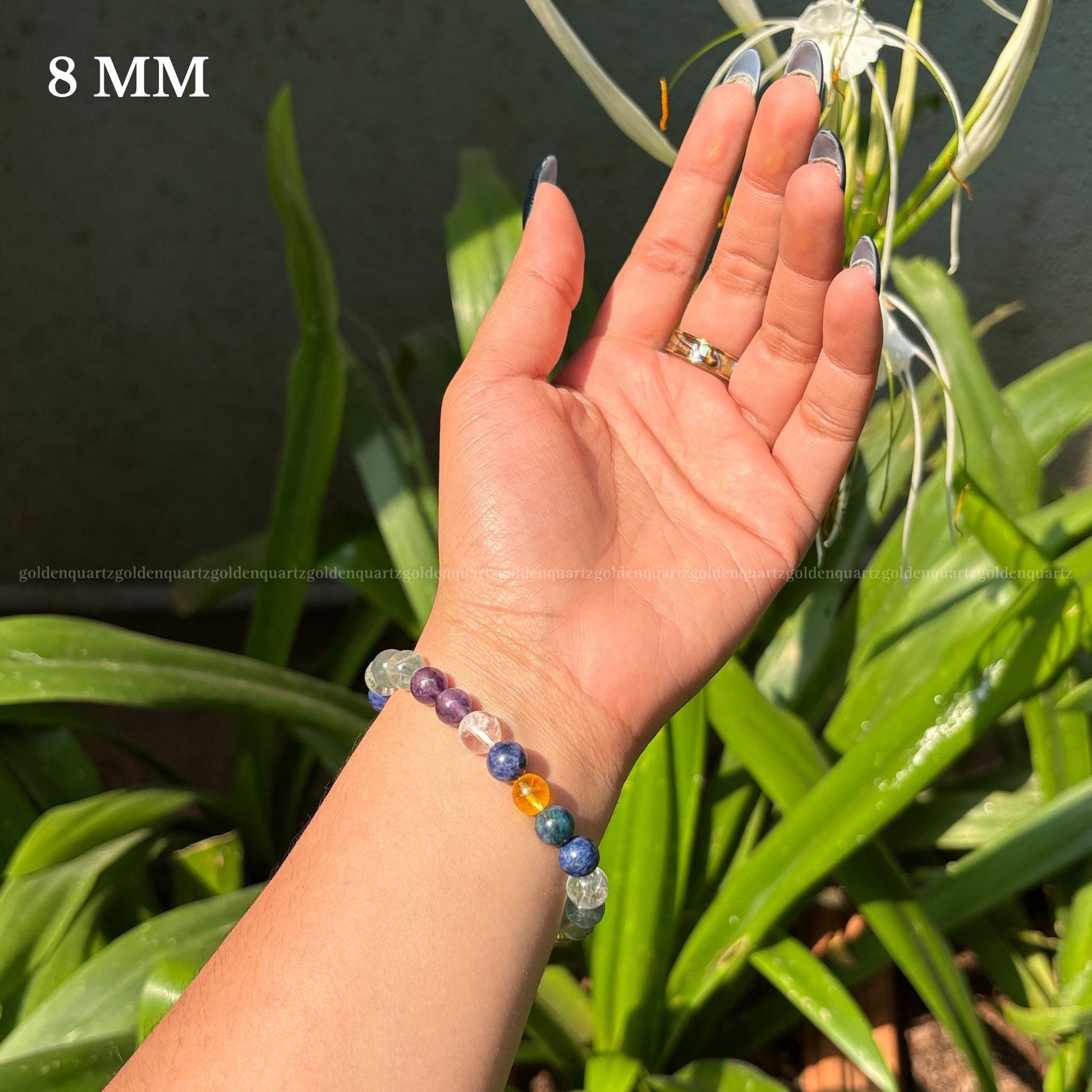 EDUCATION BRACELET FOR STUDIES TO FOCUS & CONCENTRATE - Golden Quartz 