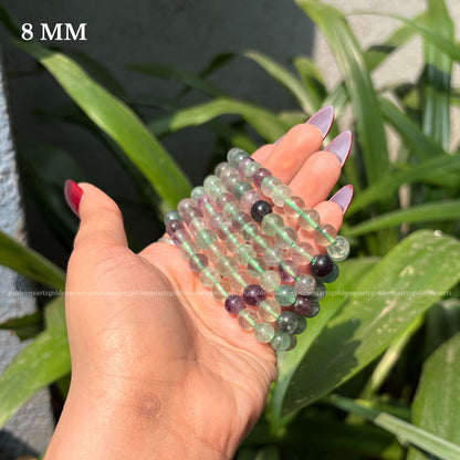 MULTI FLUORITE BRACELET
