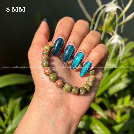 UNAKITE BRACELET - Golden Quartz 