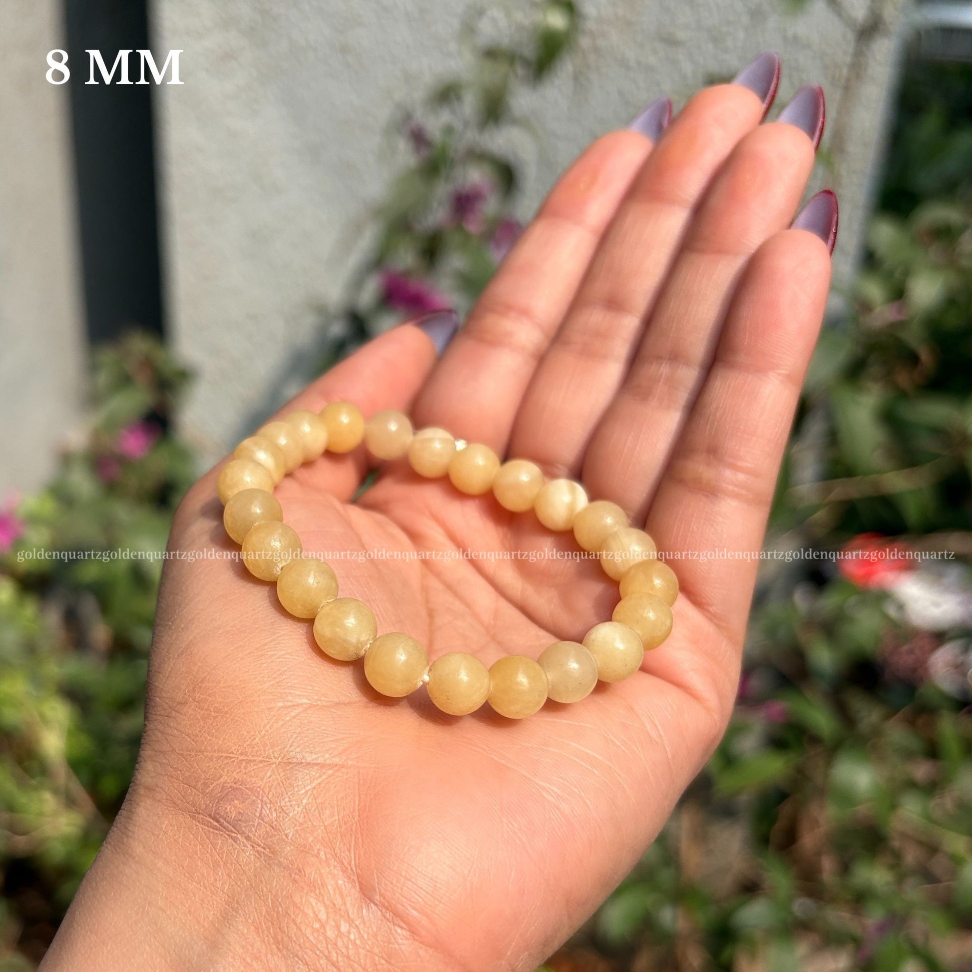 YELLOW CALCITE BRACELET - Golden Quartz 