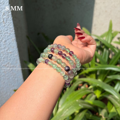 MULTI FLUORITE BRACELET