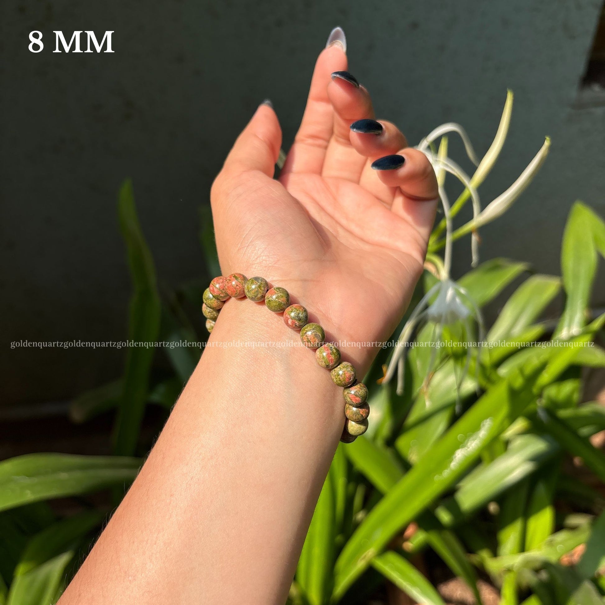 UNAKITE BRACELET - Golden Quartz 