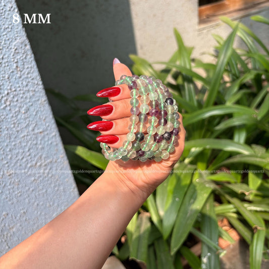 MULTI FLUORITE BRACELET