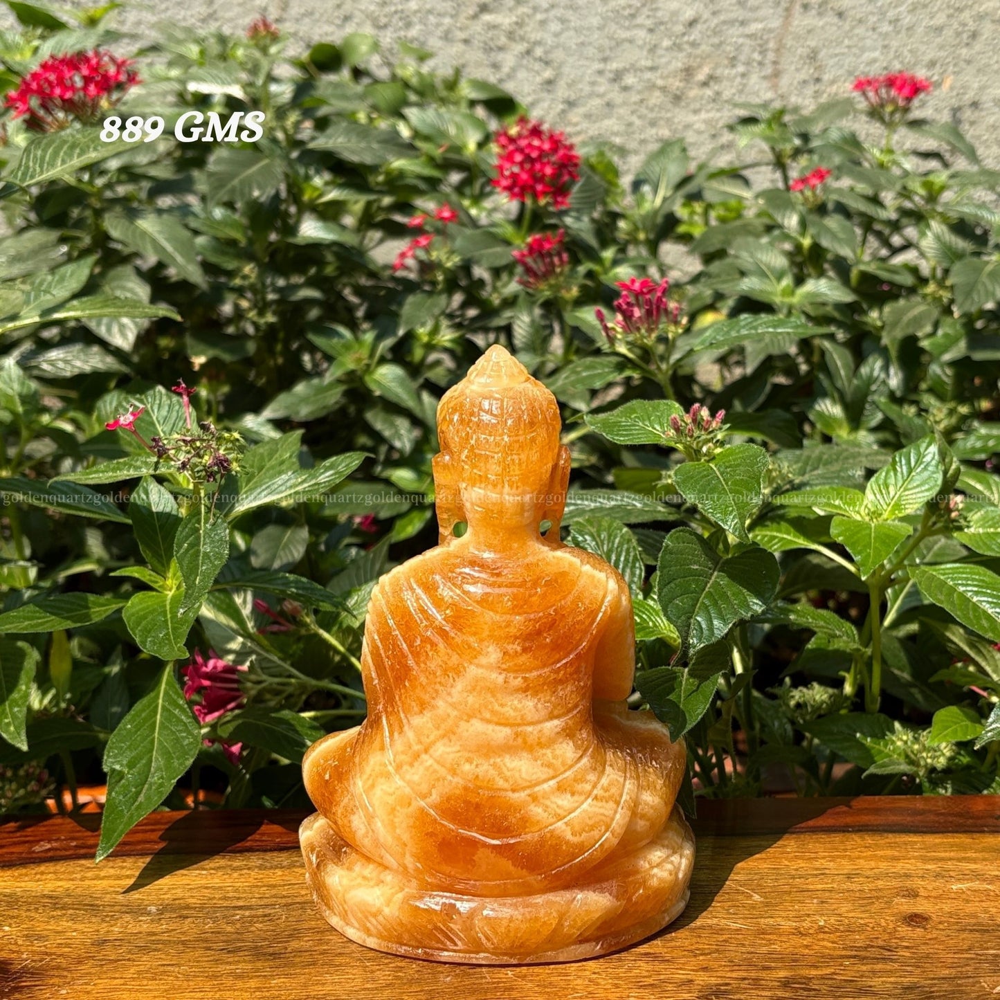yellow calcite buddha golden quartz the crystal hub