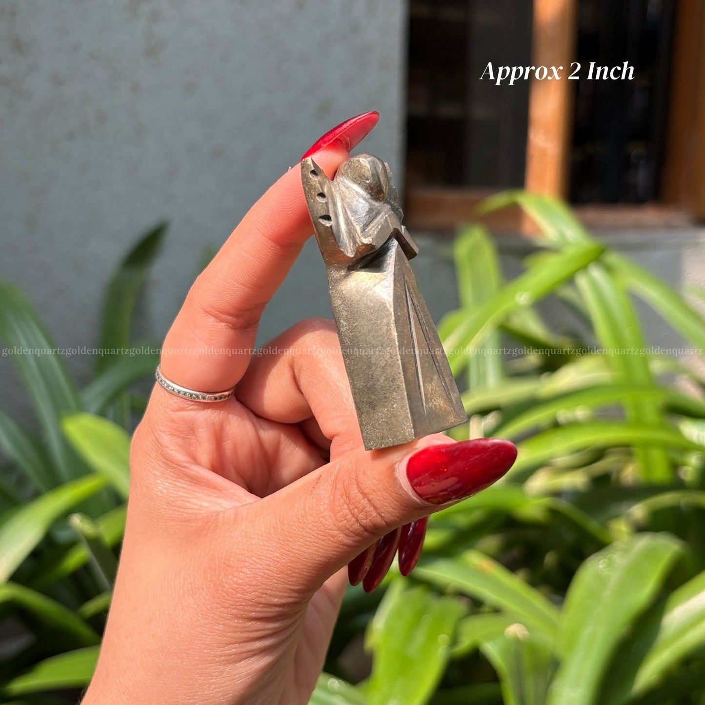 Pyrite Archangel - Golden Quartz 