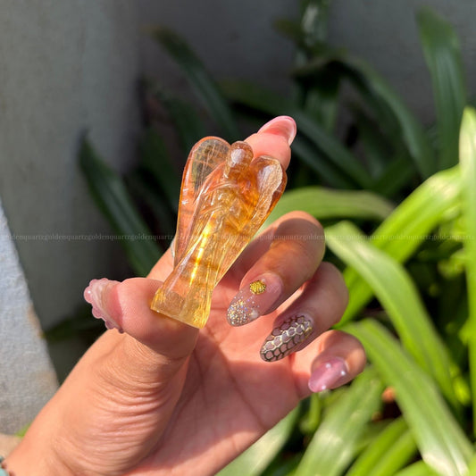 Chocolate Fluorite Angel