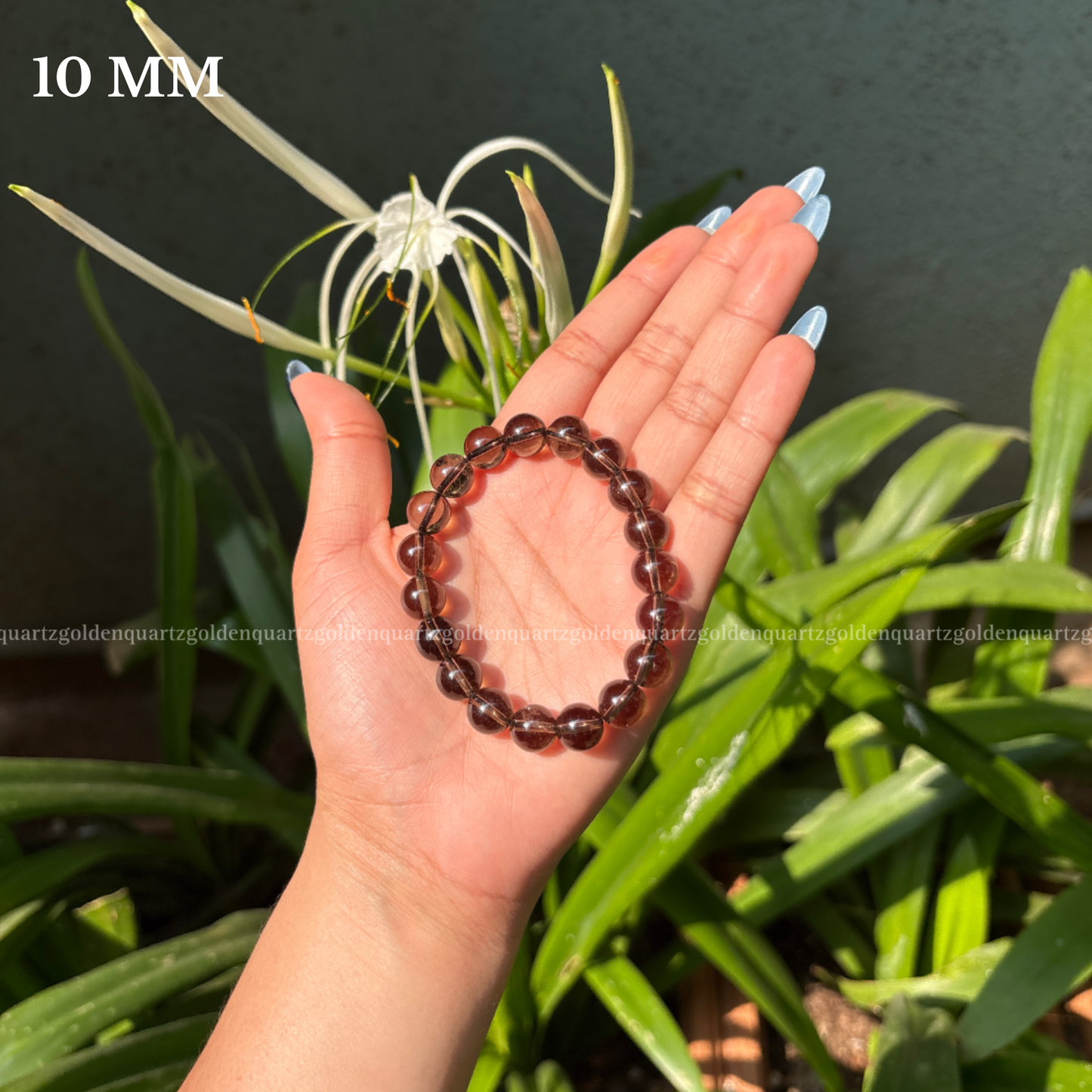 Smoky Quartz Bracelet - Golden Quartz 
