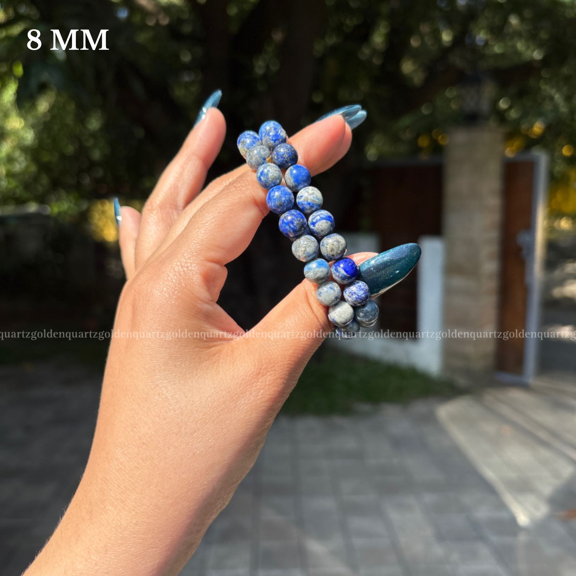 Lapis Lazuli Bracelet - Golden Quartz 