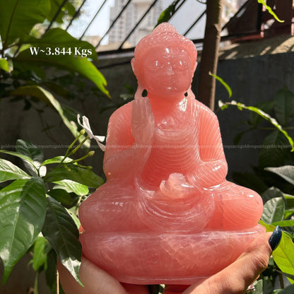 Rose Quartz Buddha – Love, Peace & Emotional Healing
