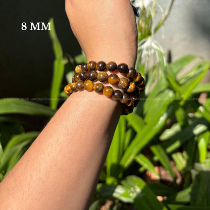 BROWN TIGER EYE BRACELET