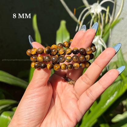 BROWN TIGER EYE BRACELET
