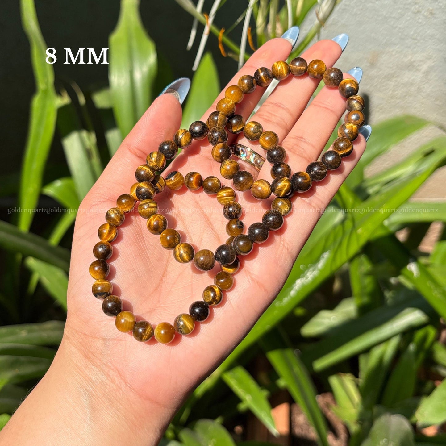 BROWN TIGER EYE BRACELET