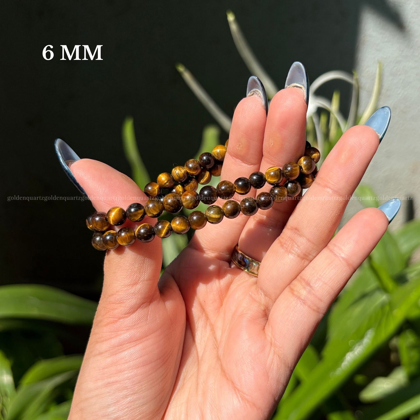 BROWN TIGER EYE BRACELET