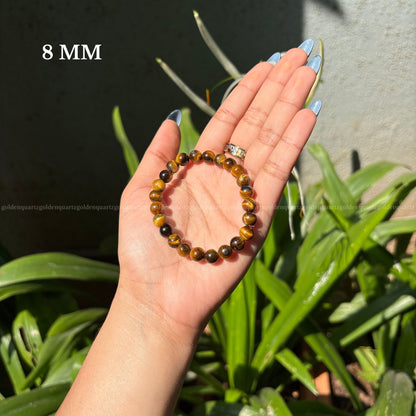 BROWN TIGER EYE BRACELET