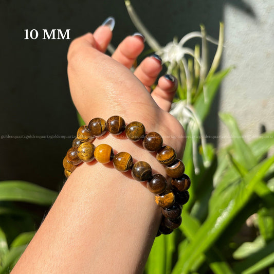 BROWN TIGER EYE BRACELET