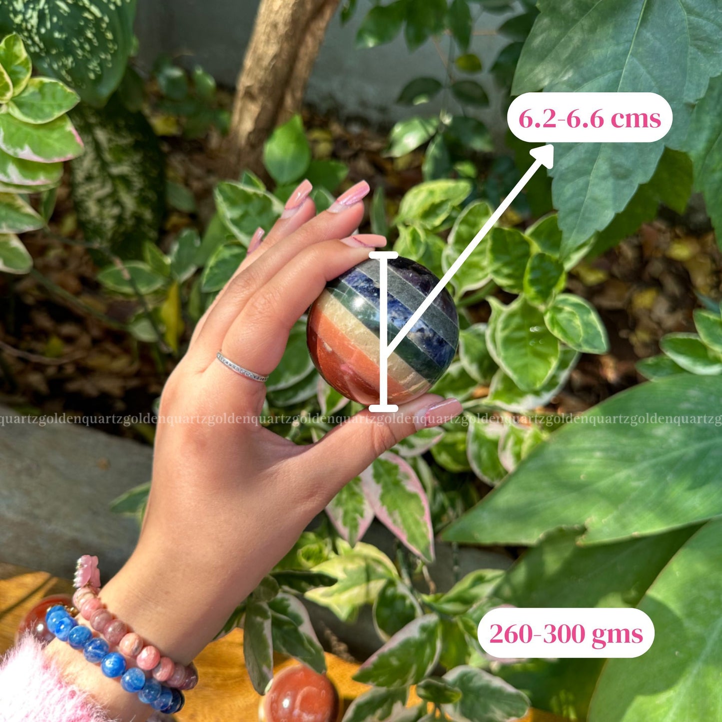 7 Seven Chakra Sphere/ Ball