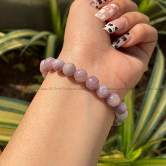 GEM KUNZITE BRACELET - Golden Quartz 