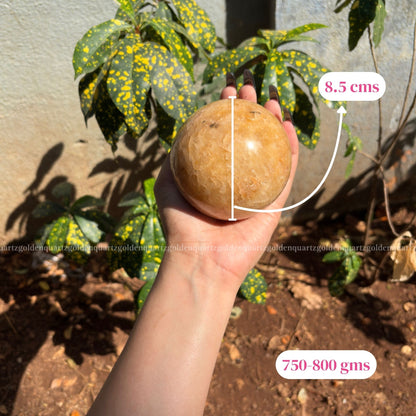 citrine ball/sphere