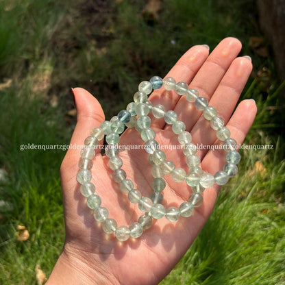 GREEN FLUORITE - Golden Quartz 